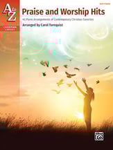 Praise and Worship Hits A to Z piano sheet music cover